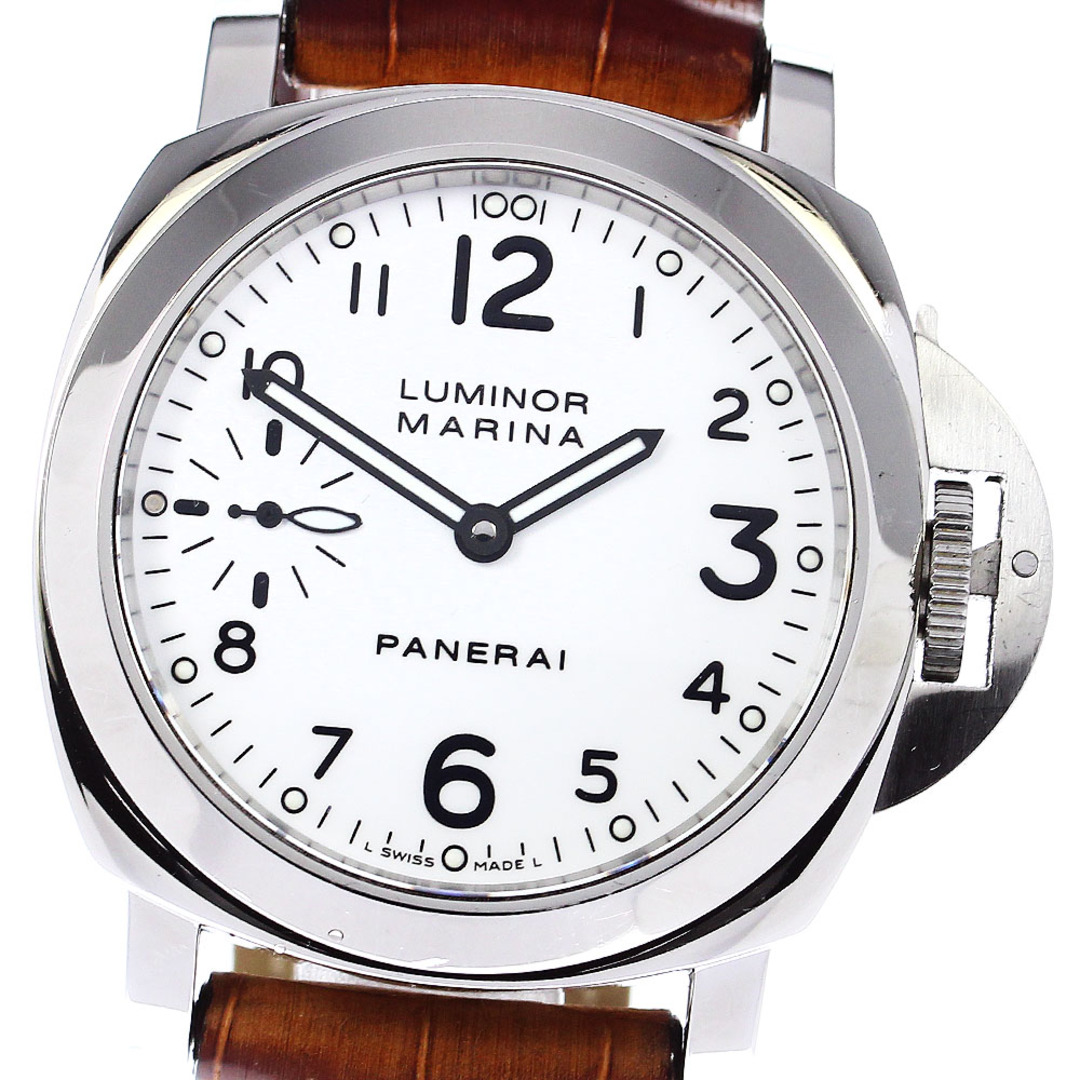 スモールセコンド付属品パネライ PANERAI PAM00113 ルミノールマリーナ スモールセコンド 手巻き メンズ _791273