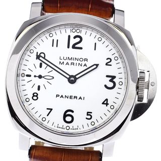 パネライ(PANERAI)のパネライ PANERAI PAM00113 ルミノールマリーナ スモールセコンド 手巻き メンズ _791273(腕時計(アナログ))