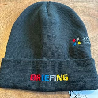 ブリーフィング(BRIEFING)のニット帽　ゴルフ用(ウエア)