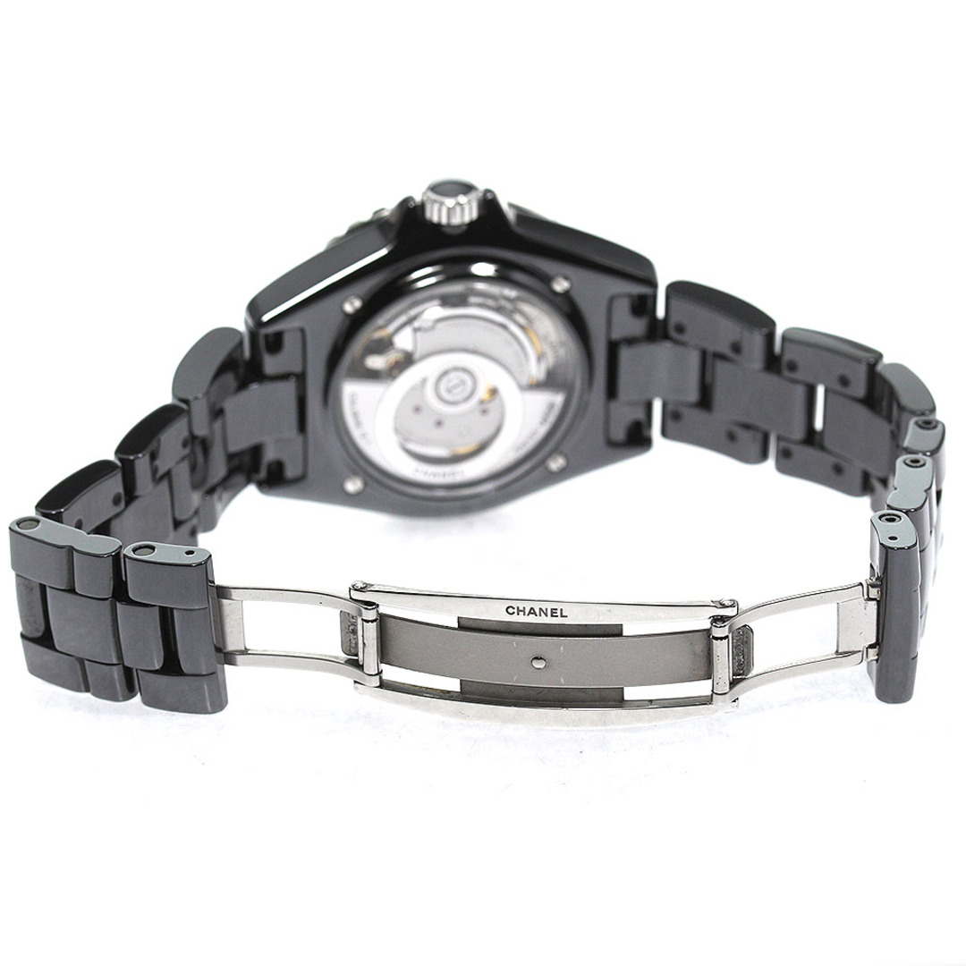 CHANEL(シャネル)のシャネル CHANEL H7122 J12 エレクトロ ブラックセラミック 自動巻き メンズ 良品 _793763 メンズの時計(腕時計(アナログ))の商品写真