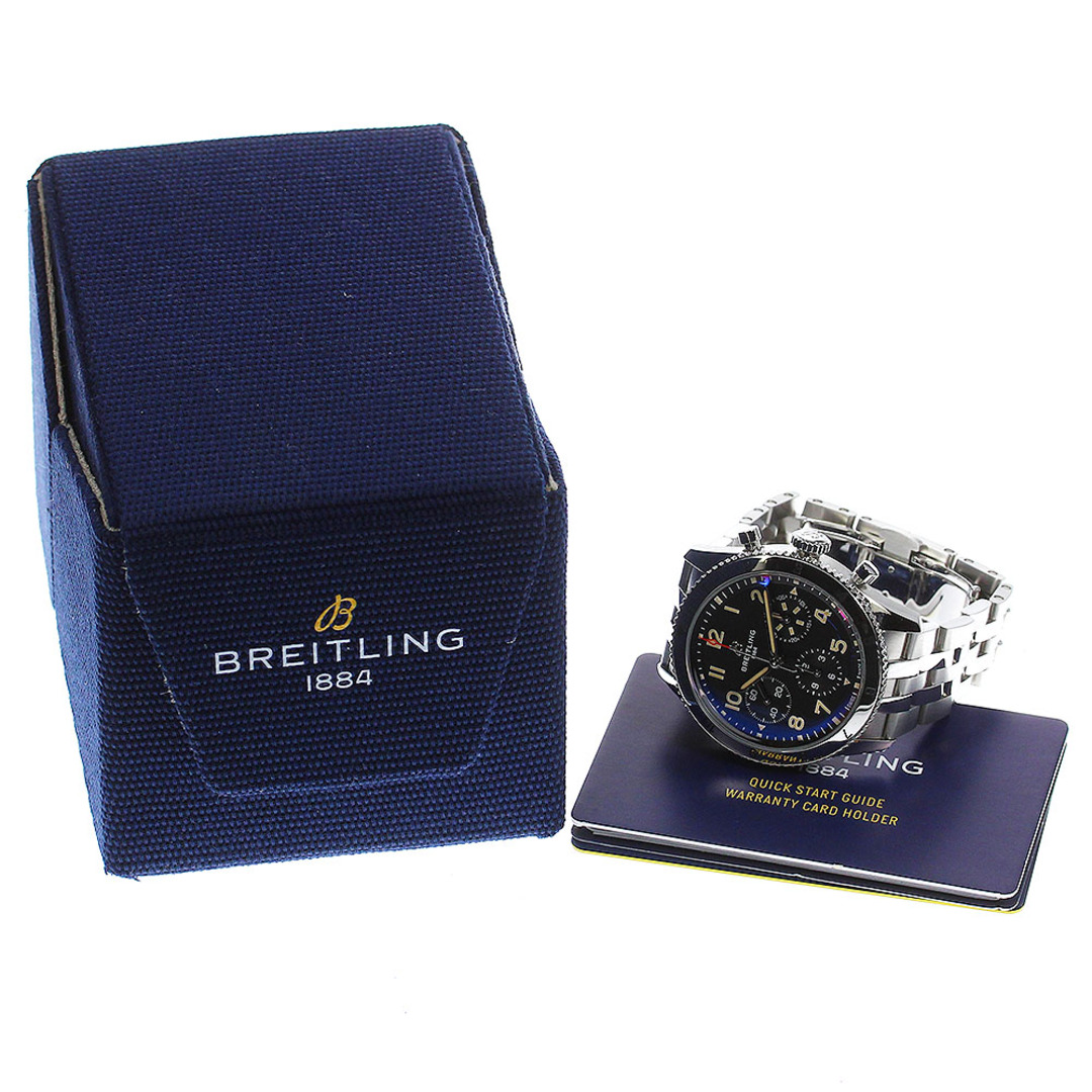 BREITLING(ブライトリング)のブライトリング BREITLING A23380 クラシック アヴィ クロノグラフ 自動巻き メンズ 美品 内箱・保証書付き_797496 メンズの時計(腕時計(アナログ))の商品写真