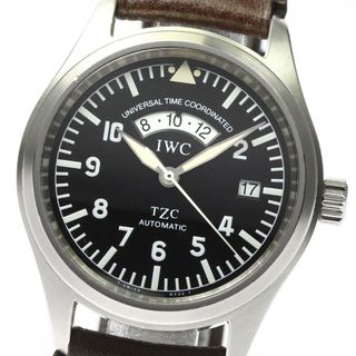 インターナショナルウォッチカンパニー(IWC)のIWC IWC SCHAFFHAUSEN IW325101 フリーガー UTC デイト 自動巻き メンズ 保証書付き_797620(腕時計(アナログ))