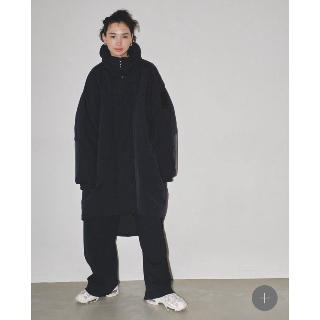 TODAYFUL(トゥデイフル)のトゥデイフル Monster Down Coat  BLK36 レディースのジャケット/アウター(ダウンコート)の商品写真