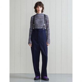 ビューティアンドユースユナイテッドアローズ(BEAUTY&YOUTH UNITED ARROWS)の1472様専用　H BEAUTY&YOUTH サスペンダーパンツ ブラック(サロペット/オーバーオール)