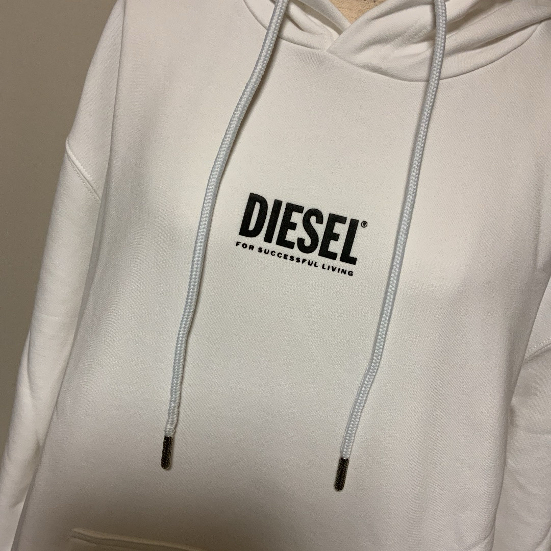 DIESEL(ディーゼル)の洗練されたデザイン　DIESEL　D- ILSE -ECOSMALLOGO　XL レディースのワンピース(ひざ丈ワンピース)の商品写真