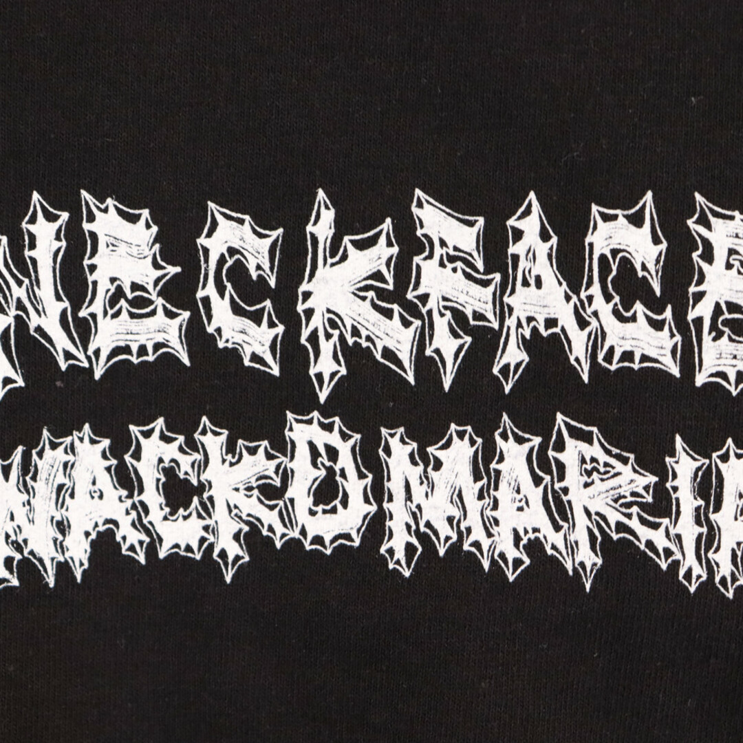 WACKO MARIA(ワコマリア)のWACKO MARIA ワコマリア 24SS NECKFACE / LONG SLEEVE T-SHIRT ネックフェイス バックプリント 長袖Tシャツ ブラック NECKFACE-WM-LT02 メンズのトップス(Tシャツ/カットソー(七分/長袖))の商品写真