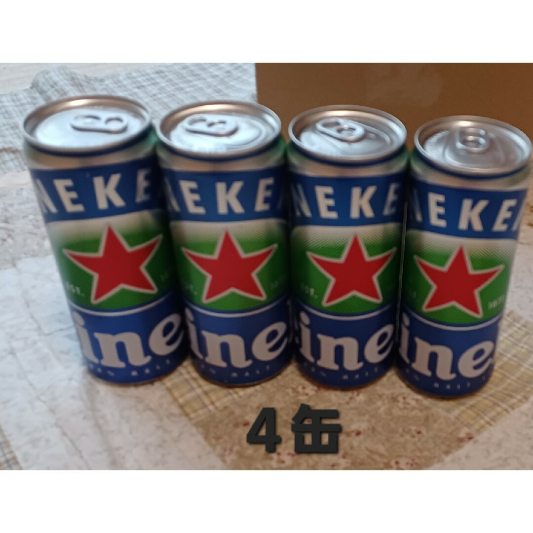 ハイネケン0.0(４缶) 食品/飲料/酒の飲料(ソフトドリンク)の商品写真