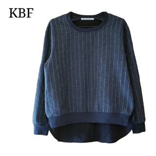 ケービーエフ(KBF)のKBF ストライプ デザイン ニット(ニット/セーター)