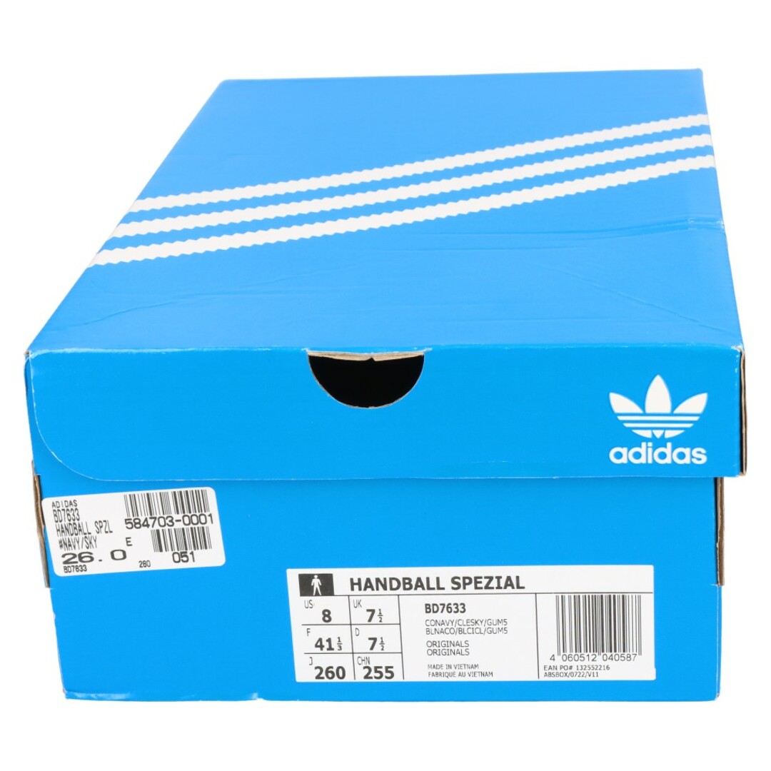 adidas(アディダス)のadidas アディダス Handball Spezial ハンドボール スペツィアル ローカットスニーカー ネイビー US8/26cm BD7633 メンズの靴/シューズ(スニーカー)の商品写真