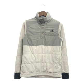 ザノースフェイス(THE NORTH FACE)のTHE NORTH FACE ノースフェイス プルオーバー ジャケット アウトドア ワンポイントロゴ ベージュ (レディース M) 中古 古着 P6362(その他)