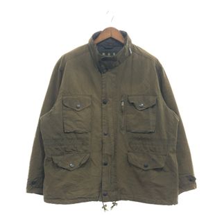 バーブァー(Barbour)のBarbour バブアー オイルド サッパージャケット オイルド アウター 大きいサイズ カジュアル 防寒 カーキ (メンズ XXL) 中古 古着 P6368(その他)