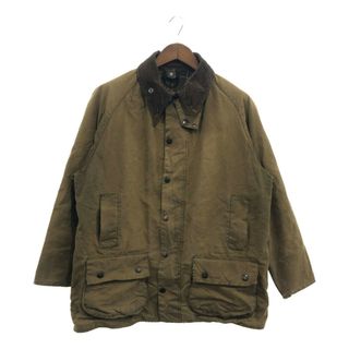 バーブァー(Barbour)の2000年代～ Barbour バブアー Moorland ムーアランド オイルドジャケット 防寒 カーキ (メンズ XL相当) 中古 古着 P6381(その他)