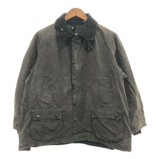 バーブァー(Barbour)の2000年代～ イングランド製 Barbour バブアー BEDALE ビデイル オイルドジャケット 防寒 ブラック (メンズ C46/117CM) 中古 古着 P6393(その他)