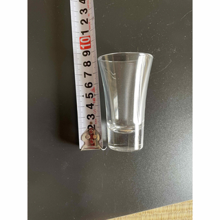 ⑤-8  東洋ガラス製 酒盃(天開) ショットグラス　10個(60ml)セット(アルコールグッズ)