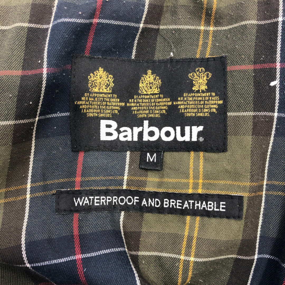 Barbour(バーブァー)の2000年代～ Barbour バブアー DURACOTTON TRAPPER オイルドジャケット アウター カジュアル カーキ (メンズ Ｍ) 中古 古着 P6395 メンズのジャケット/アウター(その他)の商品写真