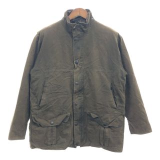 バーブァー(Barbour)の2000年代～ Barbour バブアー DURACOTTON TRAPPER オイルドジャケット アウター カジュアル カーキ (メンズ Ｍ) 中古 古着 P6395(その他)