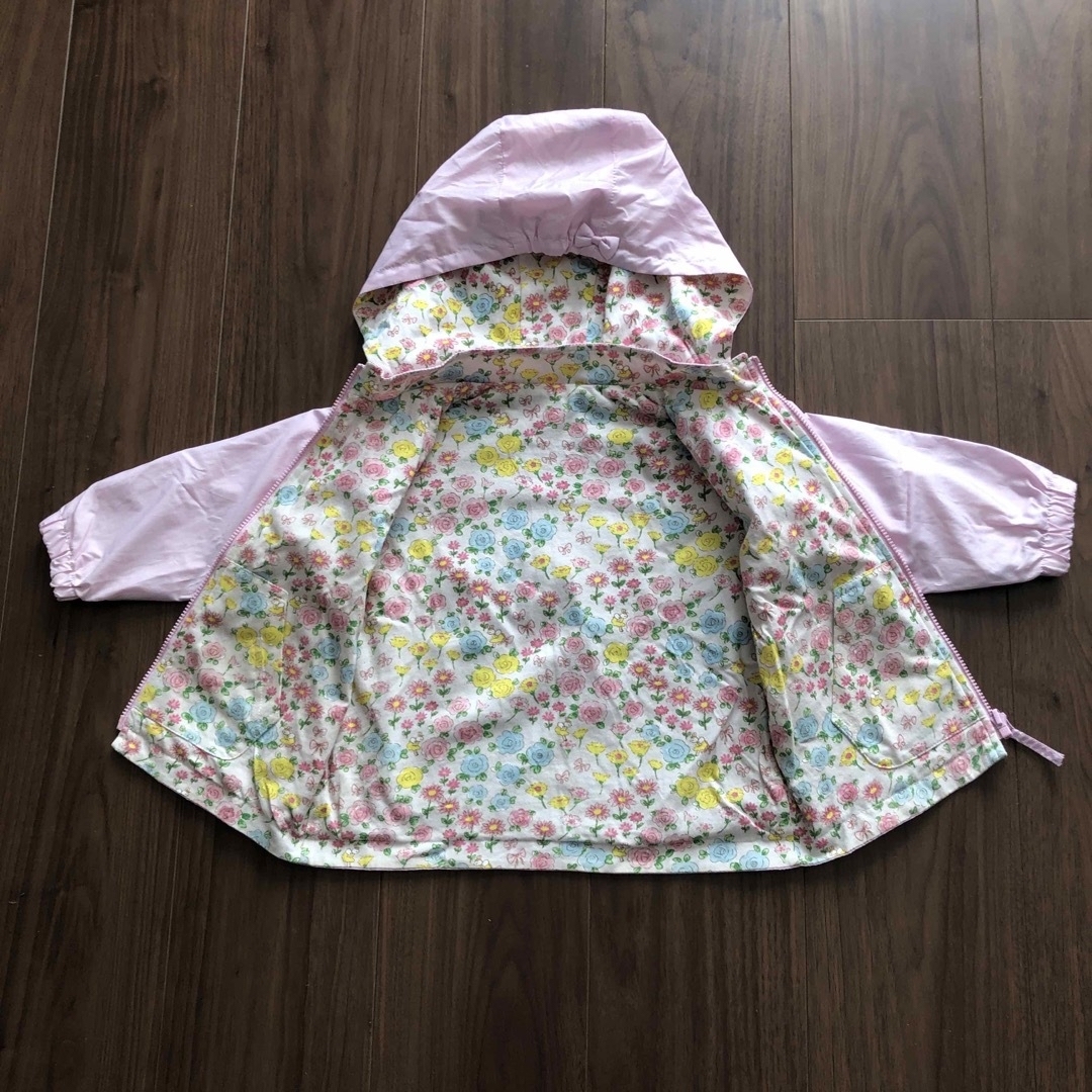 KP(ニットプランナー)の薄手ジャンパー　90 キッズ/ベビー/マタニティのキッズ服女の子用(90cm~)(ジャケット/上着)の商品写真