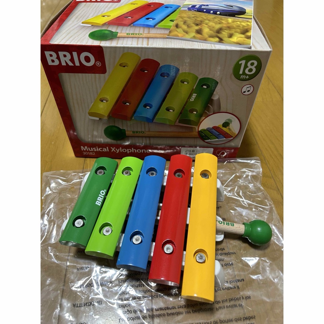 BRIO(ブリオ)のブリオ　木琴 キッズ/ベビー/マタニティのおもちゃ(楽器のおもちゃ)の商品写真