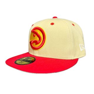 ニューエラー(NEW ERA)の59FIFTY DAY アトランタ・ホークス ベガスゴールド(キャップ)