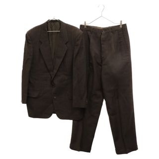 コムデギャルソン(COMME des GARCONS)のCOMME des GARCONS HOMME DEUX コムデギャルソン オムドゥ 80S 89年製 ノッチドラペル 2B テーラードジャケット 2タック テーパードスラックスパンツ セットアップ ブラウン DP-95008L(セットアップ)