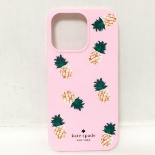 ケイトスペードニューヨーク(kate spade new york)のケイトスペード 携帯電話ケース - ピンク(モバイルケース/カバー)