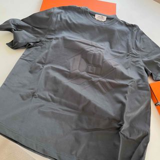 エルメス(Hermes)のエルメス　メンズT グレー　Mサイズ　タグ付き新品(Tシャツ/カットソー(半袖/袖なし))