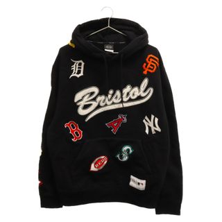 F.C.R.B. エフシーアールビー PULLOVER STAR HOODY プルオーバー スター フーディ プルオーバー パーカ ブラック系 M