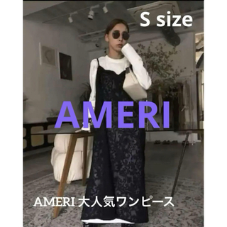 アメリヴィンテージ(Ameri VINTAGE)の美品♡ AMERI多数出品♡ SUSPENDER KNIT LACE DRESS(ロングワンピース/マキシワンピース)