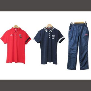 フィラ(FILA)のフィラ GOLF 3点セット ゴルフ ウエア 中綿 パンツ ポロシャツ■GY08(ウエア)