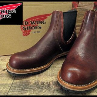 レッドウィング(REDWING)の新品 レッドウィング 2917 14年製 チェルシー ブーツ 茶 25.5 ①(ブーツ)