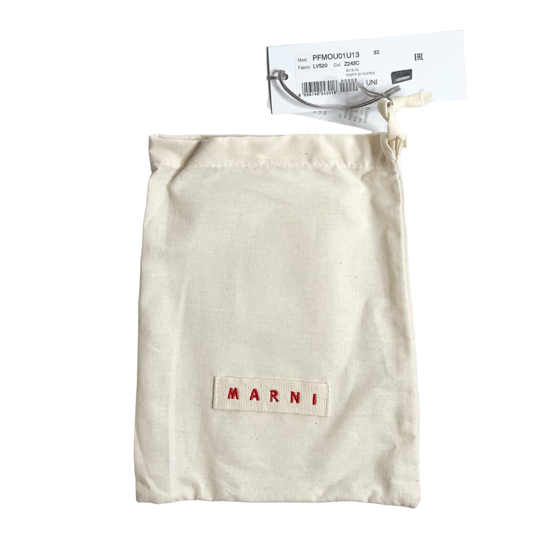 Marni(マルニ)の【美品】箱・袋付き MARNI マルニ　長財布　ネイビー　ブラック　ボルドー　 レディースのファッション小物(財布)の商品写真