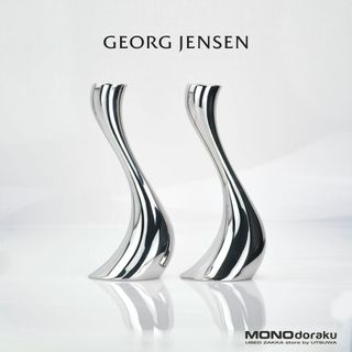 Georg Jensen - 美品 王室御用達 ジョージ ジェンセン ACORN エコーン