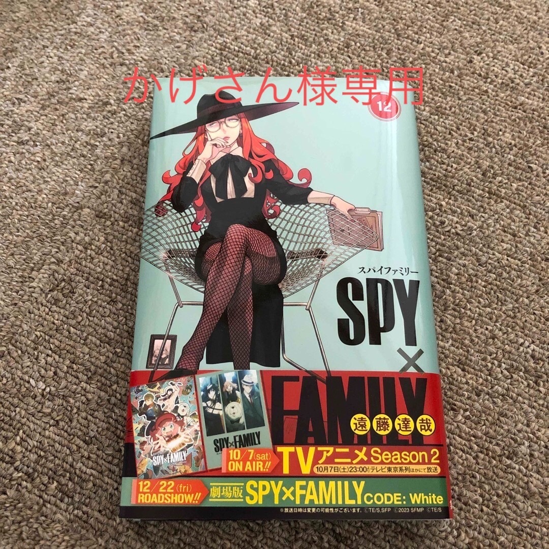 ＳＰＹ×ＦＡＭＩＬＹ エンタメ/ホビーの漫画(その他)の商品写真