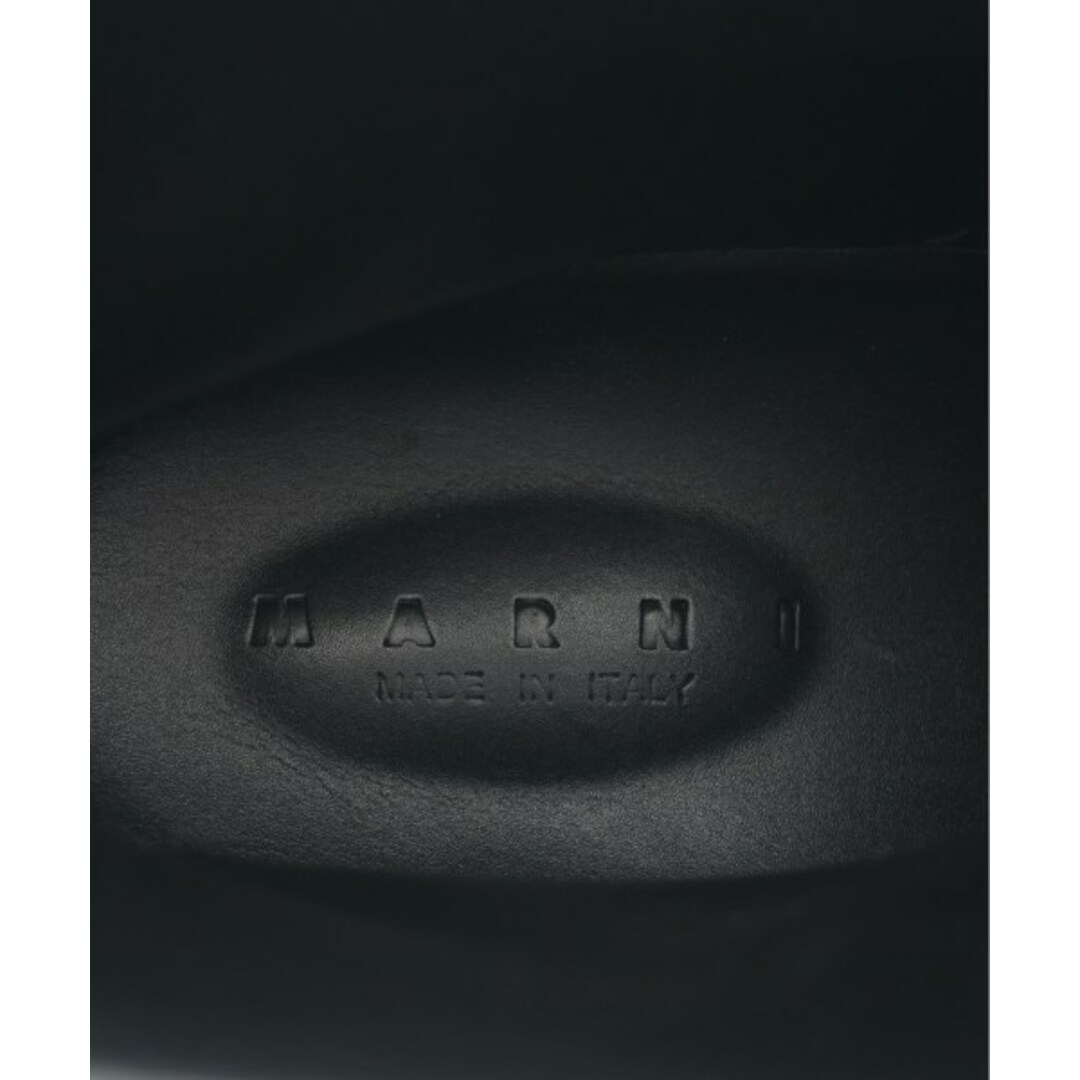 Marni(マルニ)のMARNI マルニ ブーツ EU40(25cm位) 黒x茶 【古着】【中古】 メンズの靴/シューズ(ブーツ)の商品写真