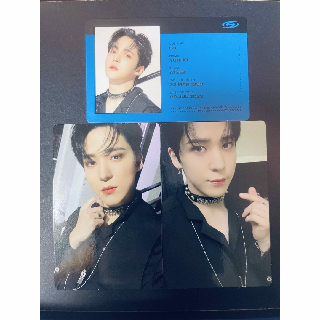 ATEEZ 肥り MOVEMENT トレカ ユノ セット ATEEZ 肥り MOVEMENT トレカ ユノ セット