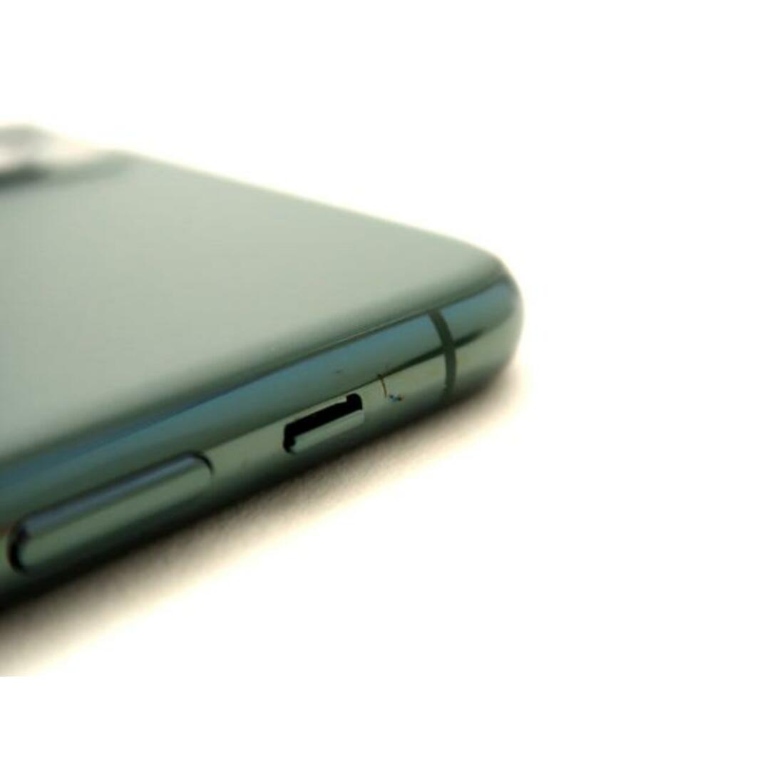 iPhone(アイフォーン)のSIMロック解除済み iPhone11 Pro Max 64GB Bランク 本体【ReYuuストア】 ミッドナイトグリーン スマホ/家電/カメラのスマートフォン/携帯電話(スマートフォン本体)の商品写真