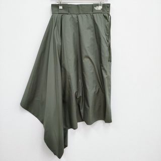 ザノースフェイス(THE NORTH FACE)のTHE NORTH FACE/HYKE 新品 NBW791HY Tec Box Rap Skirt テックボックスラップスカート カーキ ザノースフェイス/ハイク【中古】4-0113M♪(ロングスカート)