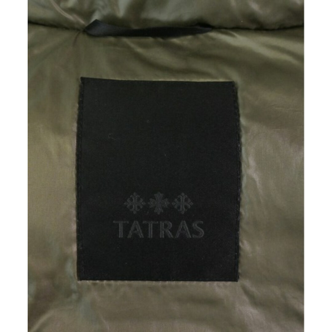 TATRAS(タトラス)のTATRAS タトラス ダウンジャケット/ダウンベスト S カーキ 【古着】【中古】 メンズのジャケット/アウター(ダウンジャケット)の商品写真