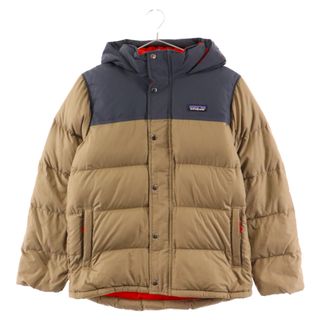 パタゴニア(patagonia)のPATAGONIA パタゴニア 16AW Boys Bivy Down Hoody ボーイズビビーダウンフーディー ダウンジャケット カーキ STY68310(ダウンジャケット)