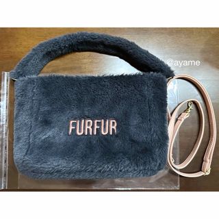 ファーファー(fur fur)のFURFUR ムック本 3wayショルダーバッグ　ファー　トートバッグ 付録(ショルダーバッグ)