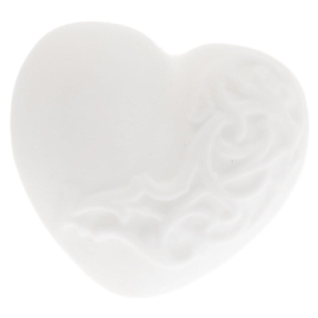 Chrome Hearts(クロムハーツ)のCHROME HEARTS クロムハーツ RUBBER Large Heart シリコンラバーラージハートリング ホワイト メンズのアクセサリー(リング(指輪))の商品写真