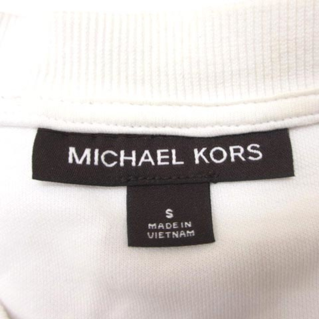 Michael Kors(マイケルコース)のマイケルコース 0S250S95MF トレーナー スウェット 半袖 ロゴ 白 S メンズのトップス(スウェット)の商品写真