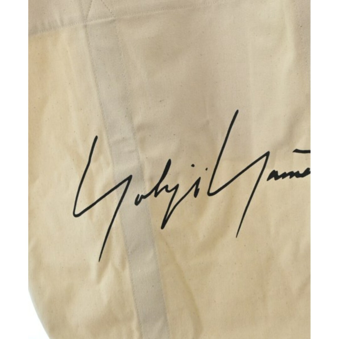 Yohji Yamamoto(ヨウジヤマモト)のYOHJI YAMAMOTO ヨウジヤマモト トートバッグ - ベージュ系 【古着】【中古】 レディースのバッグ(トートバッグ)の商品写真