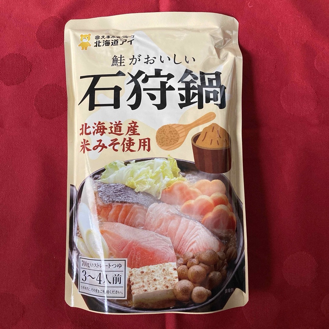 久原本家(クバラホンケ)の久原本家　北海道アイ 鮭がおいしい石狩鍋1個 食品/飲料/酒の食品(調味料)の商品写真