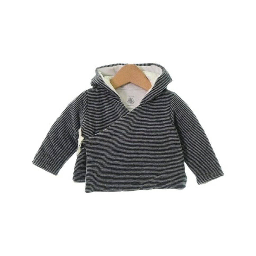 PETIT BATEAU(プチバトー)のPETIT BATEAU ブルゾン（その他） 74 紺x白(ボーダー) 【古着】【中古】 キッズ/ベビー/マタニティのキッズ服女の子用(90cm~)(ジャケット/上着)の商品写真