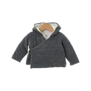 プチバトー(PETIT BATEAU)のPETIT BATEAU ブルゾン（その他） 74 紺x白(ボーダー) 【古着】【中古】(ジャケット/上着)