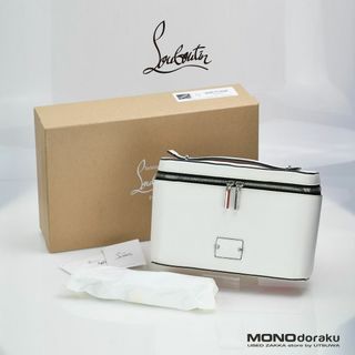 クリスチャンルブタン(Christian Louboutin)のクリスチャンルブタン キピポーチ CHRISTIAN LOUBOUTIN KYPIPOUCH クロスボディ ショルダーバッグ 2WAY カーフレザー ホワイト(その他)