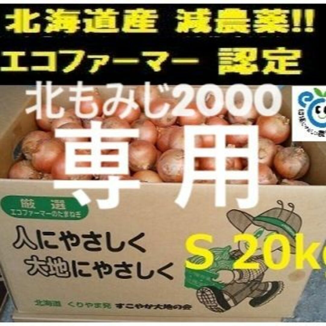 ケビン様 専用 北海道産玉ねぎ 20kg 食品/飲料/酒の食品(野菜)の商品写真