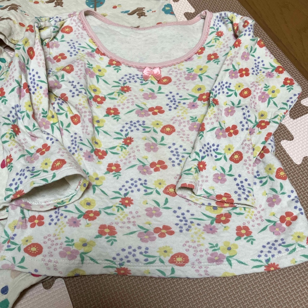 futafuta(フタフタ)の肌着6枚セット キッズ/ベビー/マタニティのキッズ服女の子用(90cm~)(下着)の商品写真