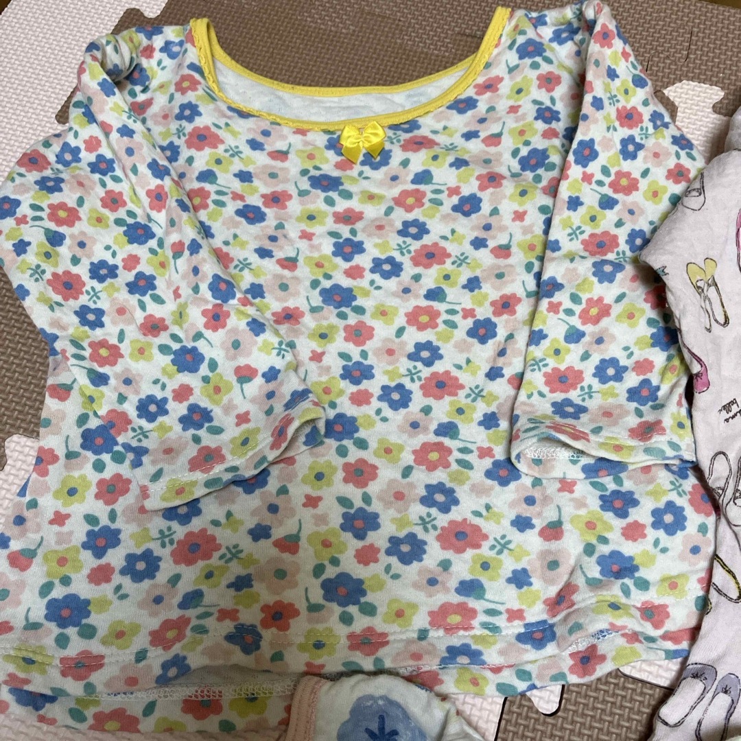 futafuta(フタフタ)の肌着6枚セット キッズ/ベビー/マタニティのキッズ服女の子用(90cm~)(下着)の商品写真